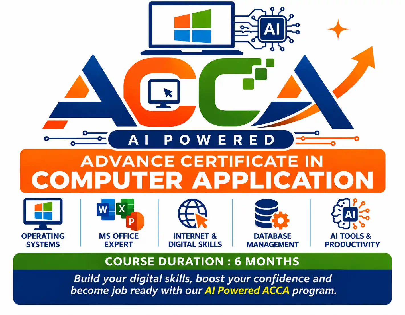 Advance Certificate in Computer Application (ACCA)